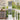 Tuin Privacy Screen Bloemen Zilver 32 x 140 cm Roestvrij staal