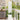 Tuin Privacy Screen Fretwerk Wit 32 x 140 cm Koudgewalst staal