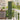 Tuin Privacy Screen Olijfgroen 32 x 140 cm Koudgewalst staal