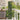 Tuin Privacy Screen Olijfgroen 32 x 140 cm Koudgewalst staal