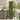 Tuin Privacy Screen Olijfgroen 32 x 140 cm Koudgewalst staal