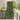Tuin Privacy Screen Olijfgroen 50 x 140 cm Koudgewalst staal