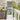 Tuin Privacy Screen Bloemen Zilver 50 x 140 cm Roestvrij staal