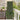 Tuin Privacy Screen Olijfgroen 50 x 140 cm Koudgewalst staal