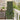 Tuin Privacy Screen Olijfgroen 50 x 140 cm Koudgewalst staal