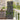 Tuin Privacy Screen Bloemen Zwart 50 x 140 cm Koudgewalst staal