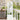 Tuin Privacy Screen Bloemen Wit 50 x 140 cm Koudgewalst staal