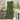 Tuin Privacy Screen Olijfgroen 50 x 140 cm Koudgewalst staal
