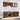 Keukenkastenset Lyon 8 pcs Gerookt eiken 240 x 46 x 81.5 cm