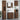Badkamermeubelset 5 pcs bruin eikenkleur 61 x 35 x 64 cm
