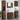 Badkamermeubelset 5 pcs bruin eikenkleur 61 x 35 x 64 cm