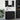 Badkamermeubelset 2 pcs Zwart 76,5 x 35 x 64 cm Bewerkt hout