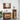 Badkamermeubelset 3 pcs Oud hout 76,5 x 35 x 64 cm Bewerkt hout