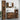 Badkamermeubelset met lade 4 pcs Gerookt eiken 30 x 35 x 192 cm