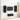 3-delige wandmontage tv-kast set zwart eikenhout