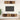 TV-kast set Wandgemonteerd 4 pcs Oud hout Medium Bewerkt hout