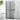 Inloop douche wand Zwart en donkertransparant 100 x 190 cm
