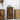 Badkamer Kast Gerookt eiken 30 x 35 x 80 cm Bewerkt hout