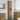 Hoge badkamerkast artisanaal eikenkleurig 31.5 x 33 x 190 cm