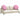 Zitkussens 2 pcs Roze Ø60 x 21 cm Stof
