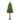 Slanke Kerstboom Groen 180 cm PVC en massief dennenhout