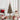Slanke Kerstboom Groen en Wit 150 cm PVC en massief dennenhout