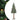 Slanke Kerstboom Groen en Wit 150 cm PVC en massief dennenhout