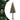 Slanke Kerstboom Groen en Wit 180 cm PVC en massief dennenhout