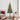 Slanke Kerstboom Groen en Wit 180 cm PVC en massief dennenhout