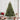 Artificial Hinged Kerstboom 300 LEDs Groen 240 cm PVC en PE