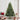 Artificial Hinged Kerstboom 300 LEDs Groen 240 cm PVC en PE