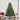 Artificial Hinged Kerstboom 300 LEDs Groen 240 cm PVC en PE