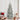 Kunstkerstboom met standaard Wit 210cm PVC