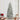 Kunstkerstboom met standaard Wit 240cm PVC