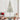 Kunstkerstboom met decoratieve touwlichten Wit 210 cm PE