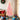 Kunstkerstbomen met LED -striplichten Roze 180 cm PVC