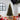 Kunstkerstbomen met LED -striplichten Zwart 180 cm PVC