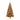 Kunstkerstbomen met LED -striplichten Goud 180 cm PET