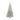 Kunstkerstbomen met LED -striplichten Zilver 180 cm PET