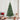 Kunstkerstboom met decoratieve touwlichten Groen 210cm PVC