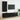 TV Wandkast Set Wandgemonteerd 5 pcs Zwart eiken Bewerkt hout