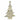 Kerstboom met 120 LED Warmwit 120 cm Rattan