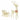 Rendier trek slede Warmwit 70 x 26 x 128,5 cm PET