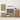 4 Delige TV Kast Set artisanaal eikenkleurig Bewerkt hout