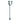 Tuinlampenpaal 3-Lamp E27 Groen 220 cm Aluminium