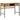 Bureau 100x50x75 cm Massief Hout Ruw Mango