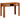 Bureau 100x50x75 cm massief acaciahout