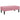 Bank Roze 113x57x39 cm Fluweel