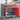 Werkbank Rood en grijs 75 x 45 x 85 cm Poedergecoat staal