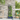 Tuindruppel met Trellis Grijs 40 x 40 x 125,5 cm PP